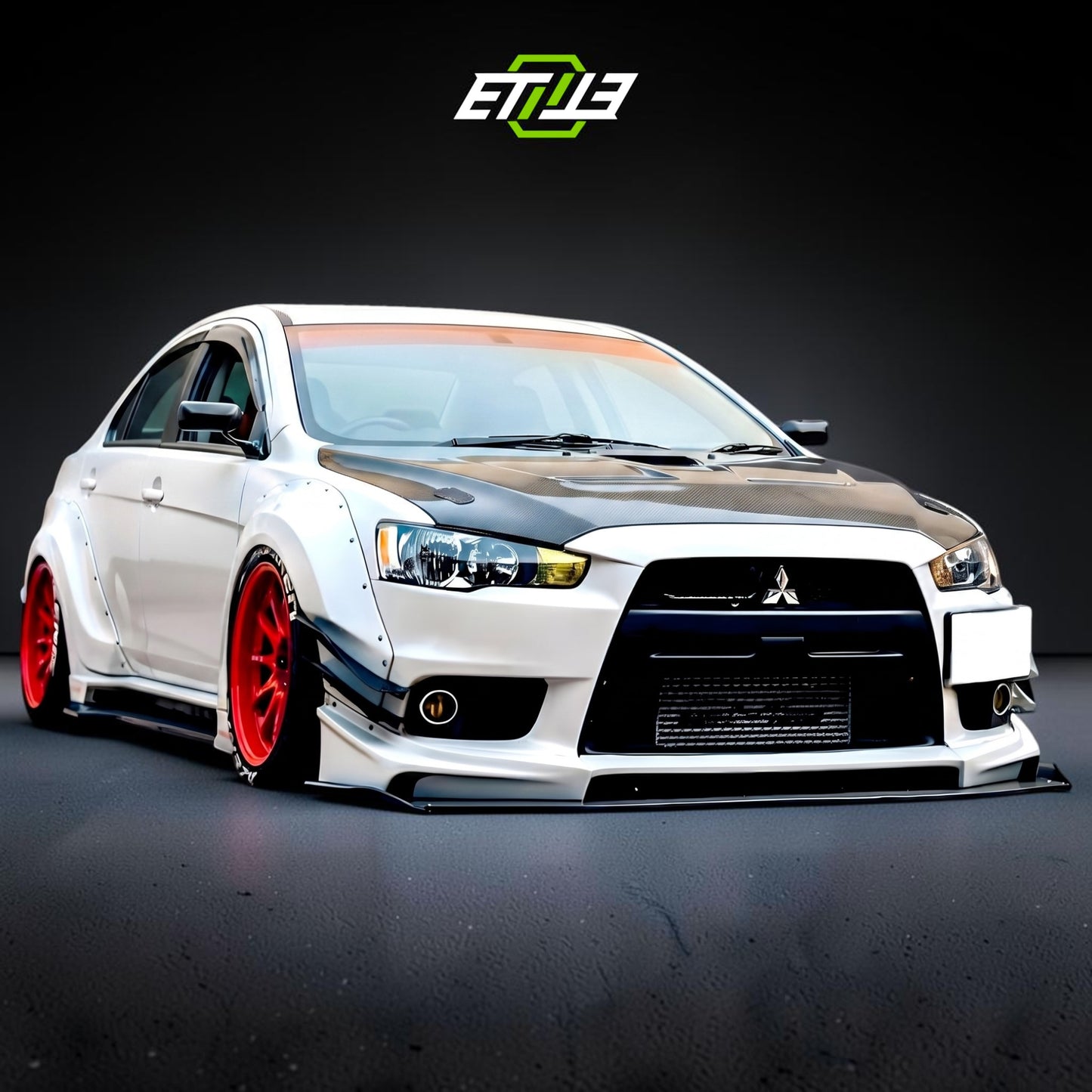 Mitsubishi Lancer EVO X (EX-Body Conversion) V2 Body Kit