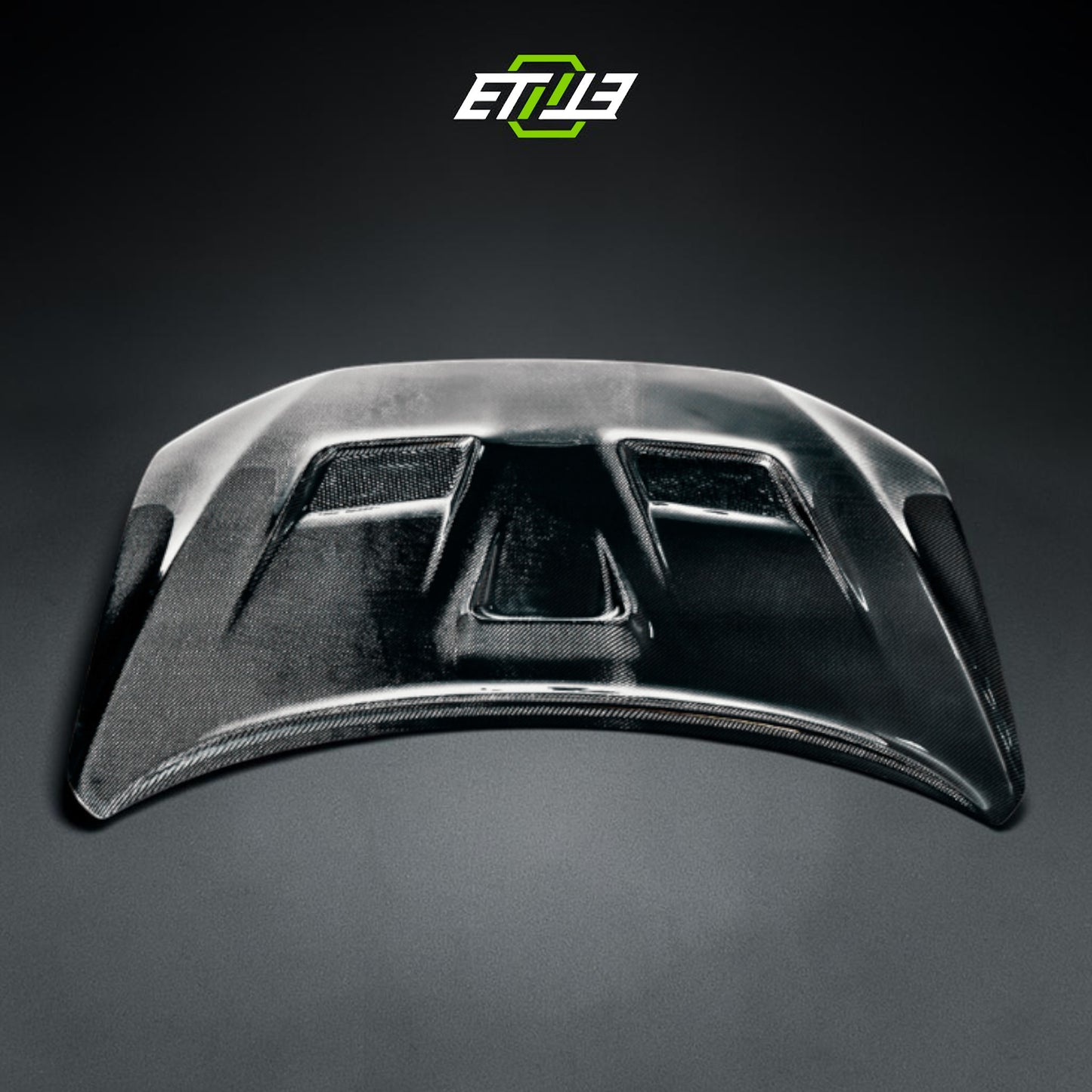 Mitsubishi EVO X Carbon Fiber Vented Hood - Elite Ti Premium Asset