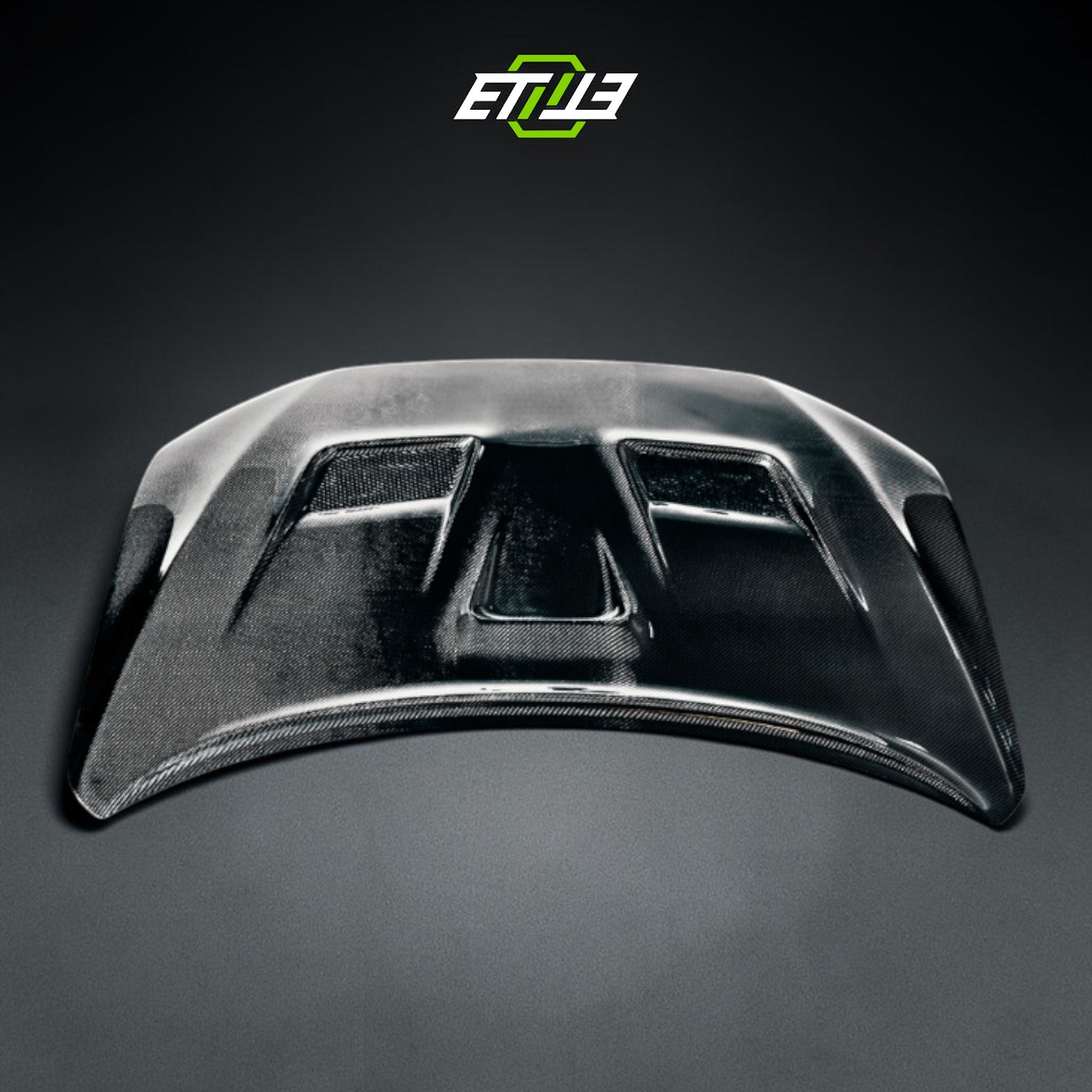 Mitsubishi EVO X Carbon Fiber Vented Hood - Elite Ti Premium Asset