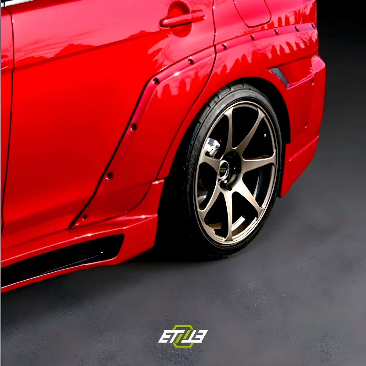 Mitsubishi Evo X Charge Speed Style Carbon Roof