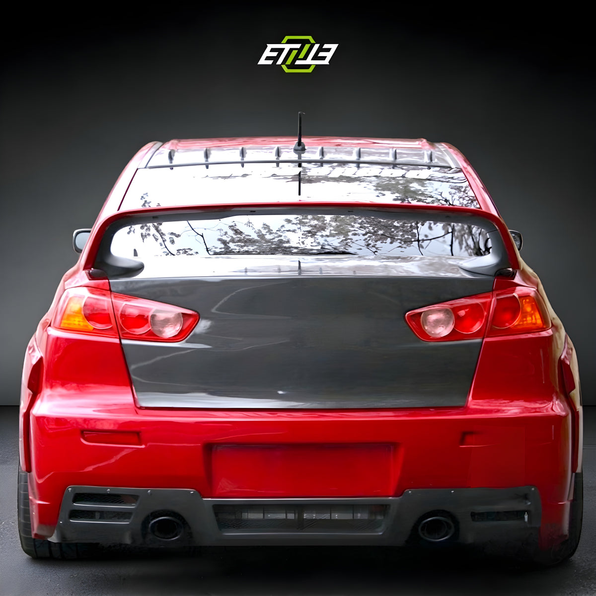 Mitsubishi Evo X Charge Speed Style Carbon Roof