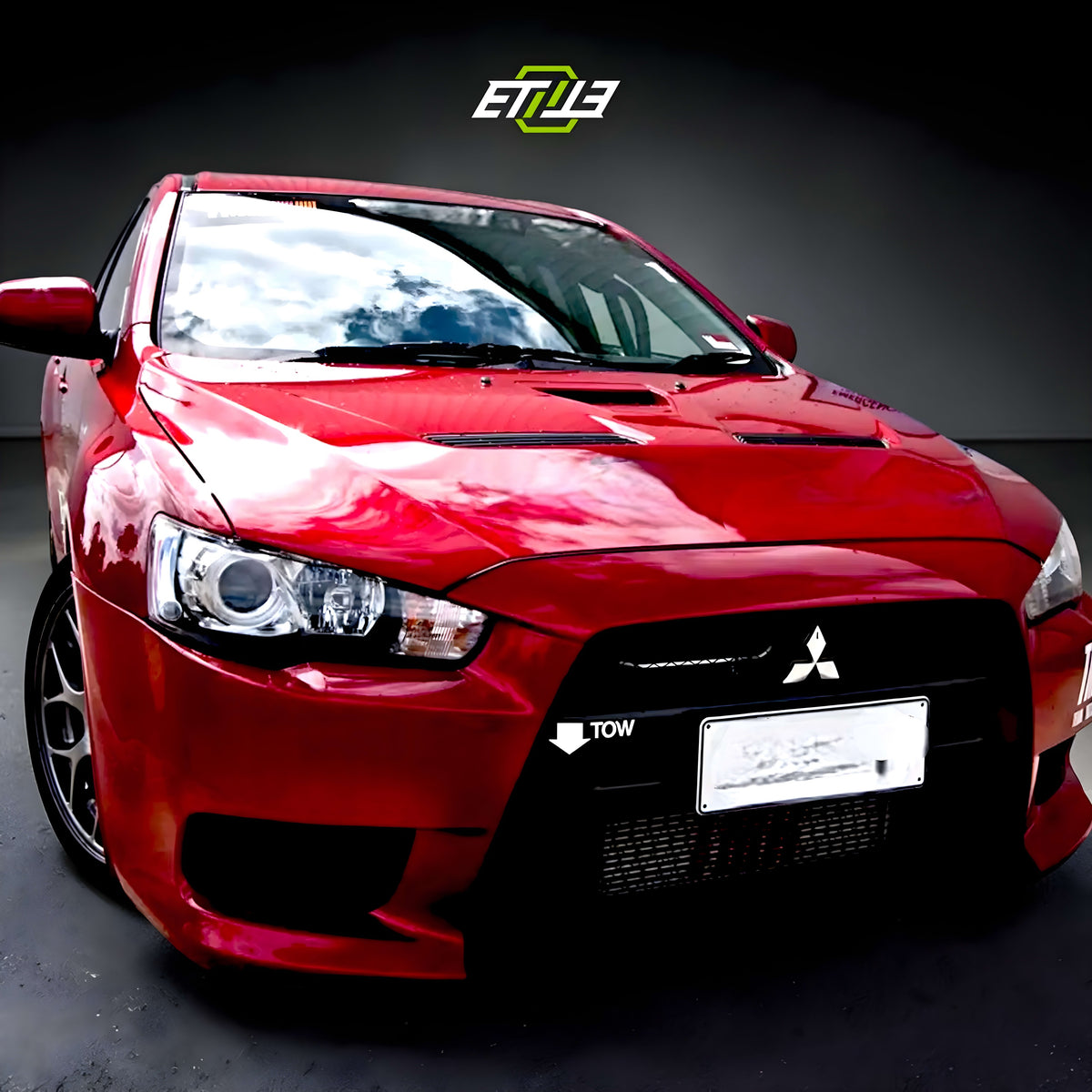 Mitsubishi Evo X Ralliart Style Mirror Covers