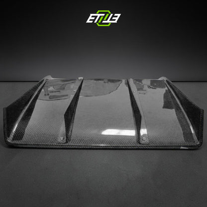 Mitsubishi Evo 8/9 Carbon Fiber Rear Diffuser | Shopifydevstudio