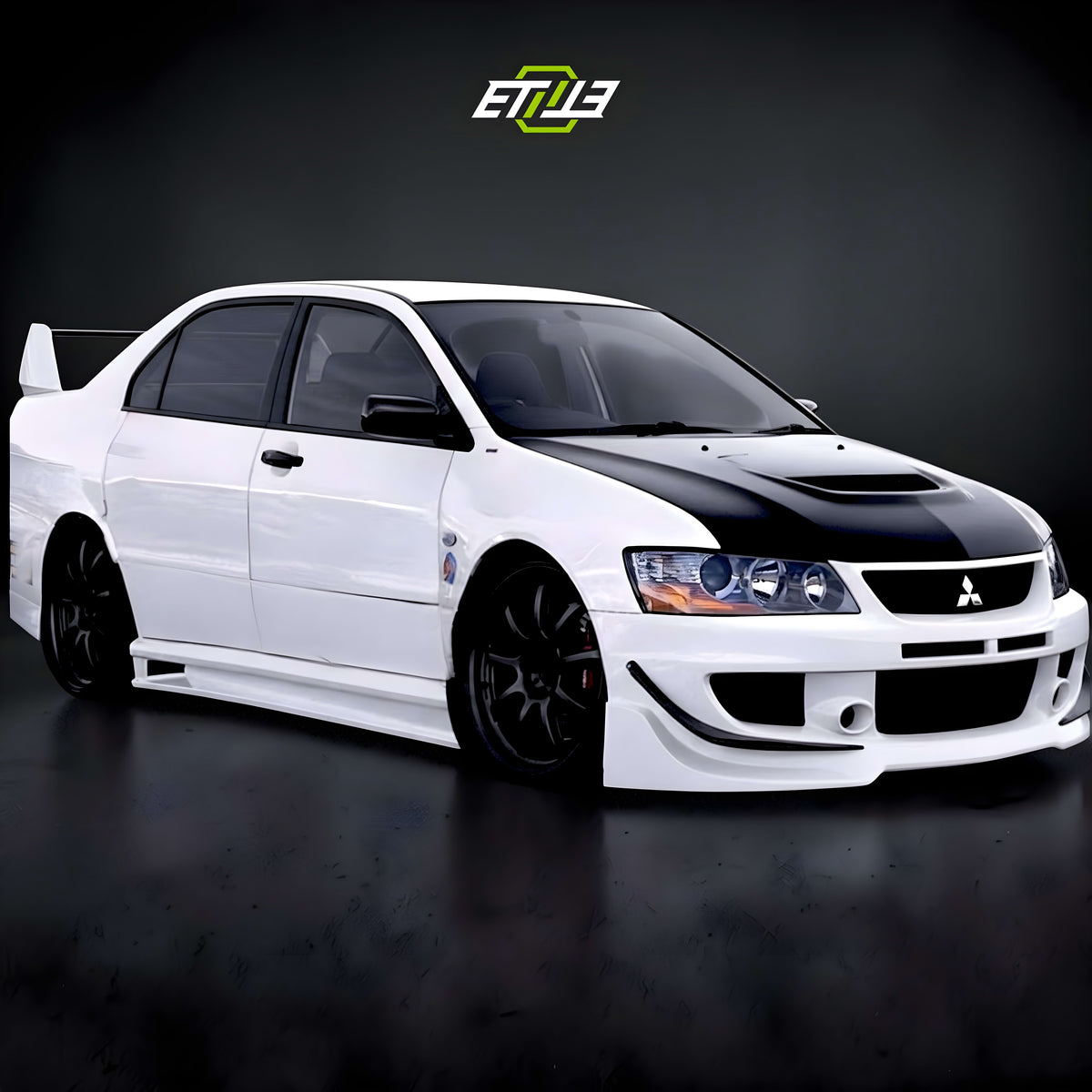 Mitsubishi Evo 7/8 Monster Style Front Bumper & Body Panels