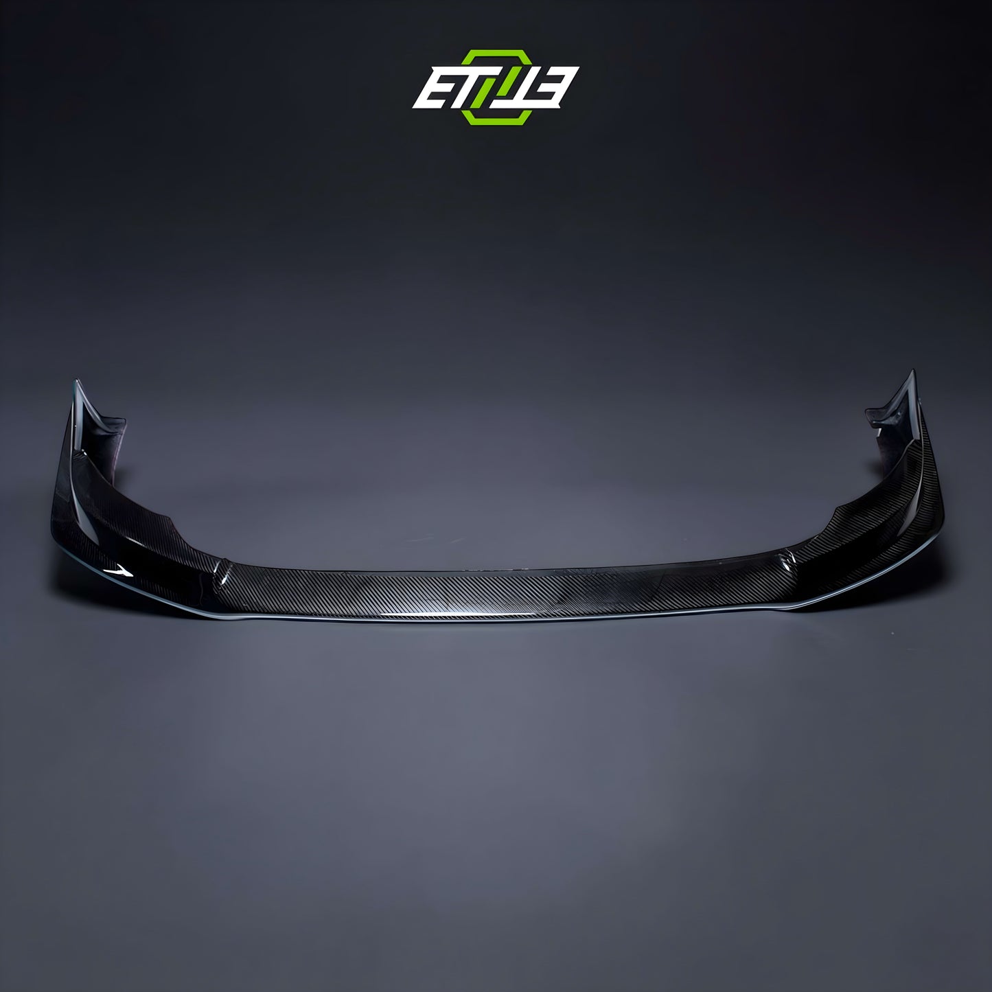 Mitsubishi Lancer Evolution X Carbon Fiber Front Bumper Lip