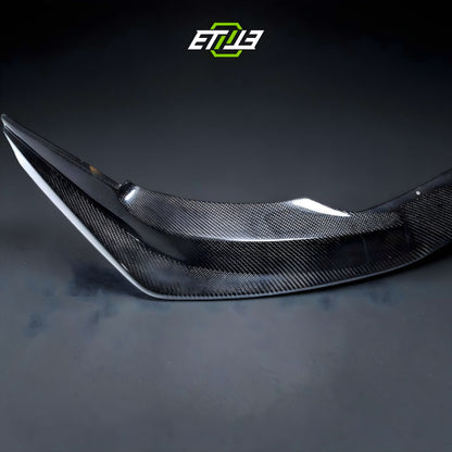 Mitsubishi Lancer Evolution X Carbon Fiber Front Bumper Lip