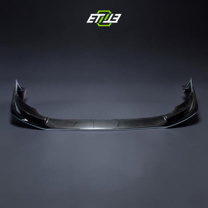 Mitsubishi Lancer Evolution X Carbon Fiber Front Bumper Lip - Elite Ti Premium Asset