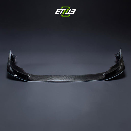 Mitsubishi Lancer Evolution X Carbon Fiber Front Bumper Lip - Elite Ti Premium Asset