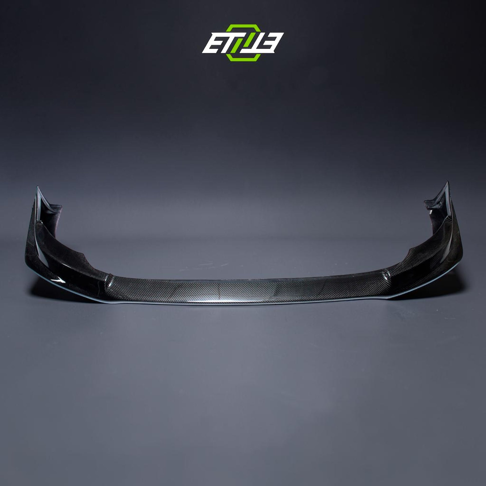 Mitsubishi Lancer Evolution X Carbon Fiber Front Bumper Lip - Elite Ti Premium Asset