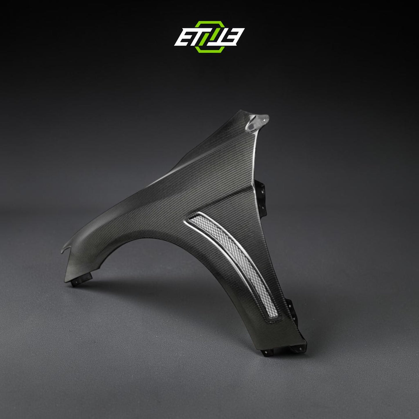 Mitsubishi Lancer Evolution X Carbon Fiber Front Fender Flare | Shopifydevstudio