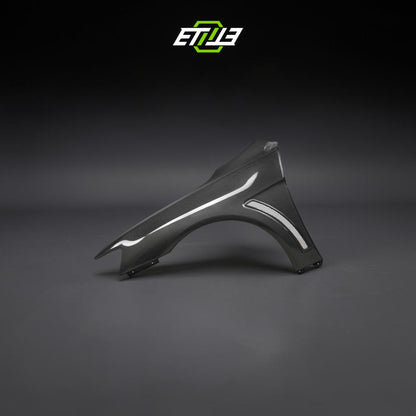 Mitsubishi Lancer Evolution X Carbon Fiber Front Fender Flare | Shopifydevstudio