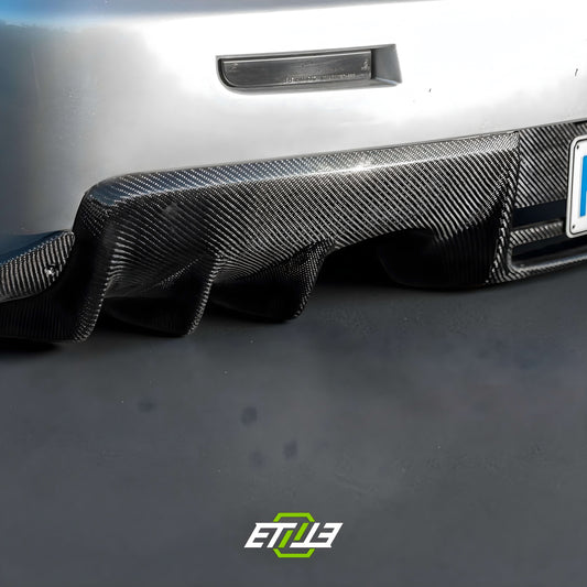 Mitsubishi Lancer Evolution X Carbon Fiber Rear Diffuser