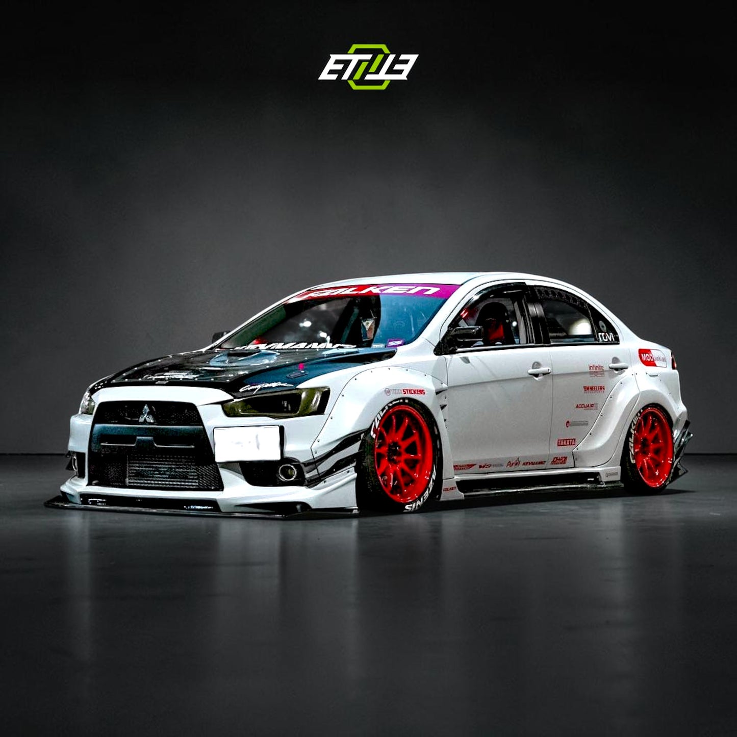 Mitsubishi Lancer EVO X (EX-Body Conversion) V2 Body Kit | Shopifydevstudio