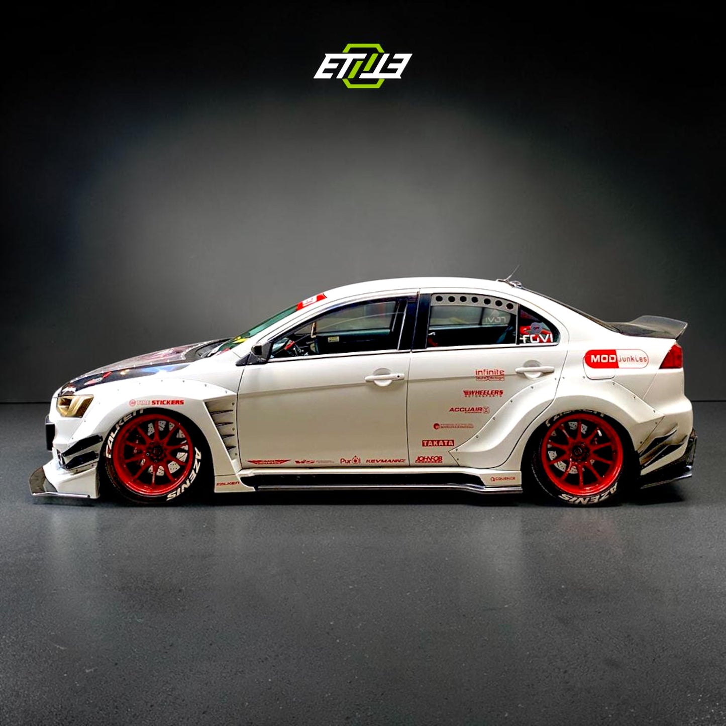 Mitsubishi Lancer EVO X (EX-Body Conversion) V2 Body Kit | Shopifydevstudio