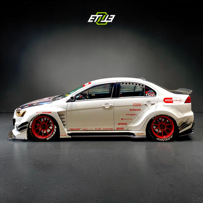 Mitsubishi Lancer EVO X (EX-Body Conversion) V2 Body Kit | Shopifydevstudio