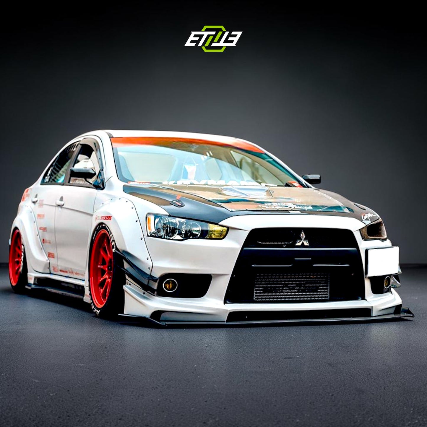Mitsubishi Lancer EVO X (EX-Body Conversion) V2 Body Kit | Shopifydevstudio