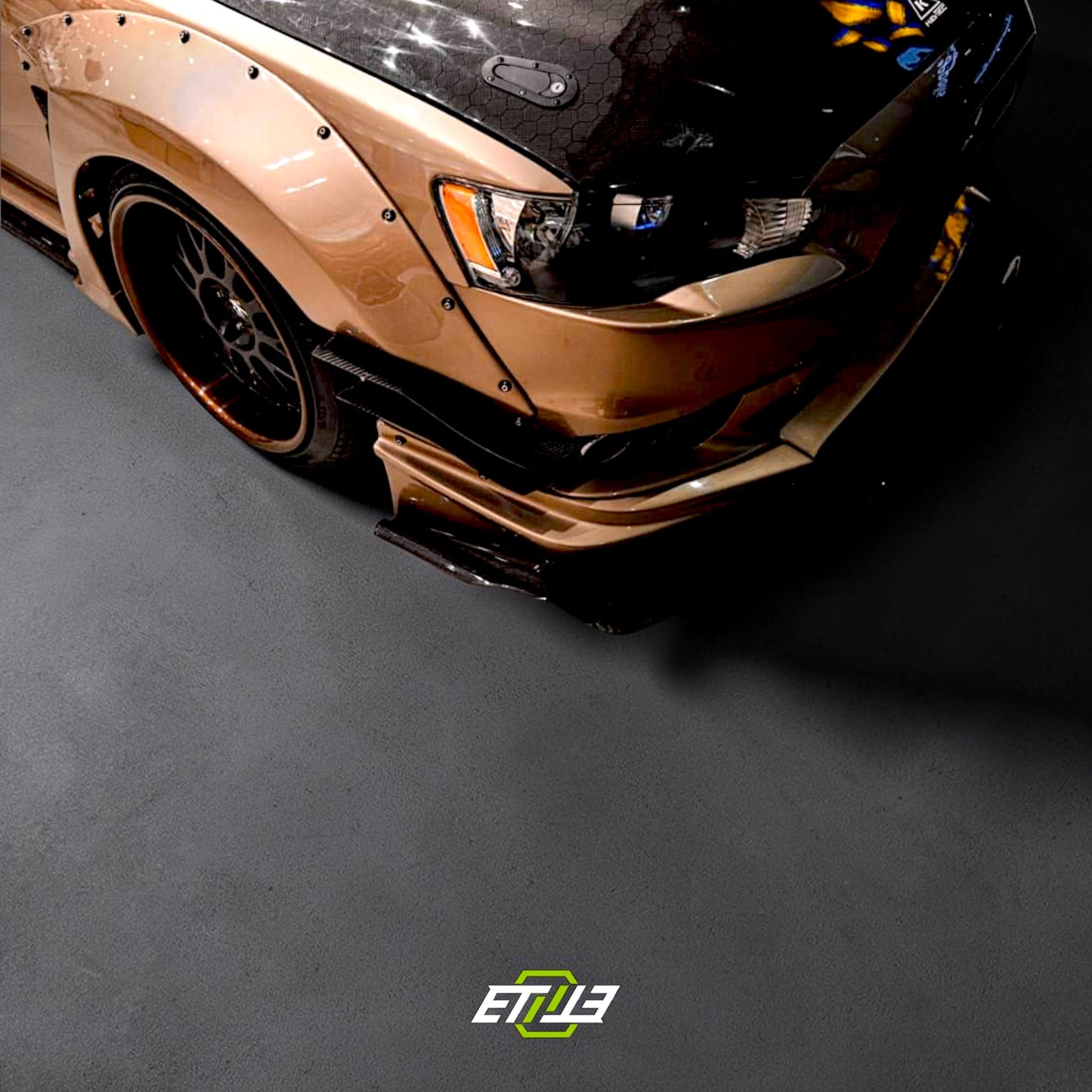 Mitsubishi Lancer EVO X (EX-Body Conversion) V2 Body Kit | Shopifydevstudio