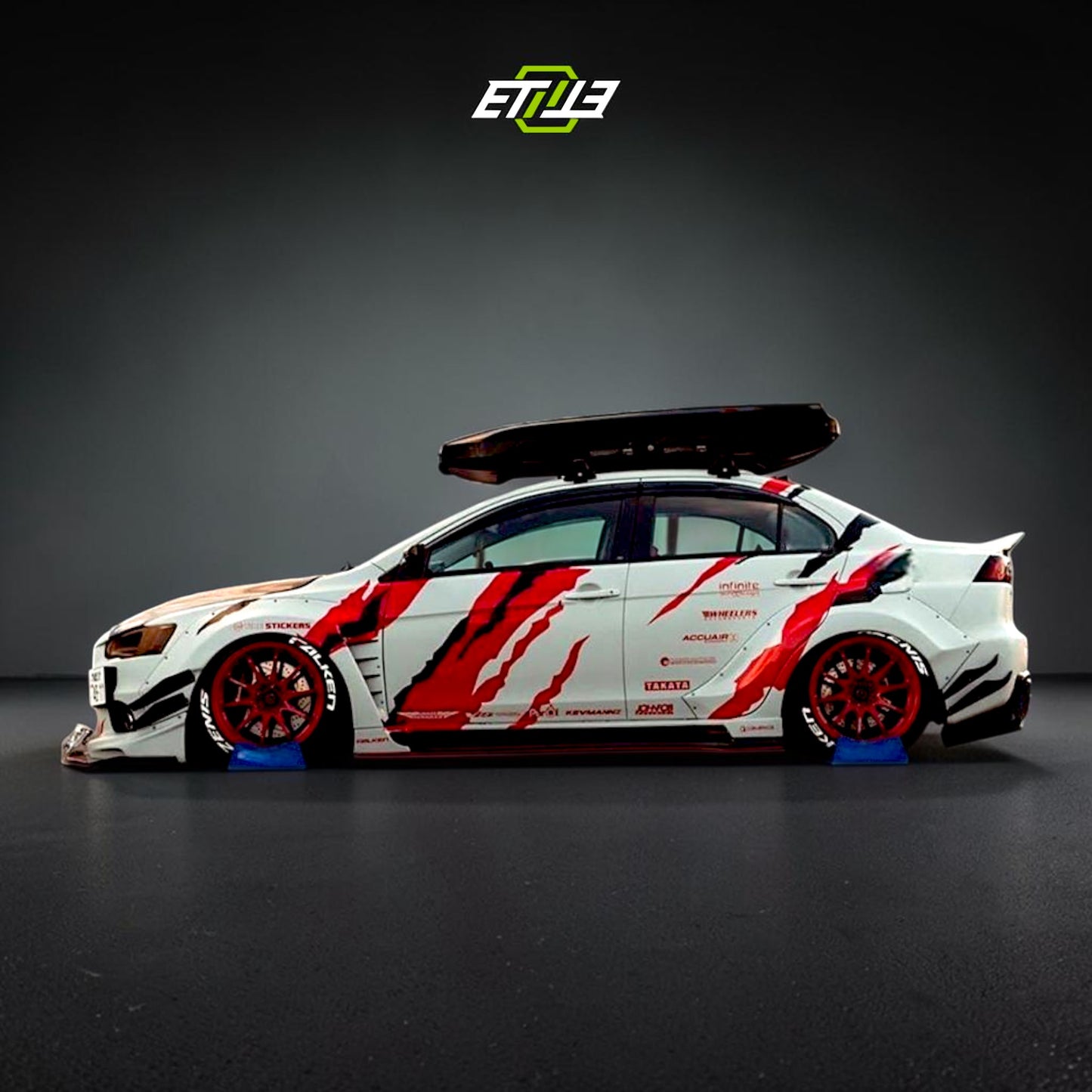 Mitsubishi Lancer EVO X (EX-Body Conversion) V2 Body Kit | Shopifydevstudio