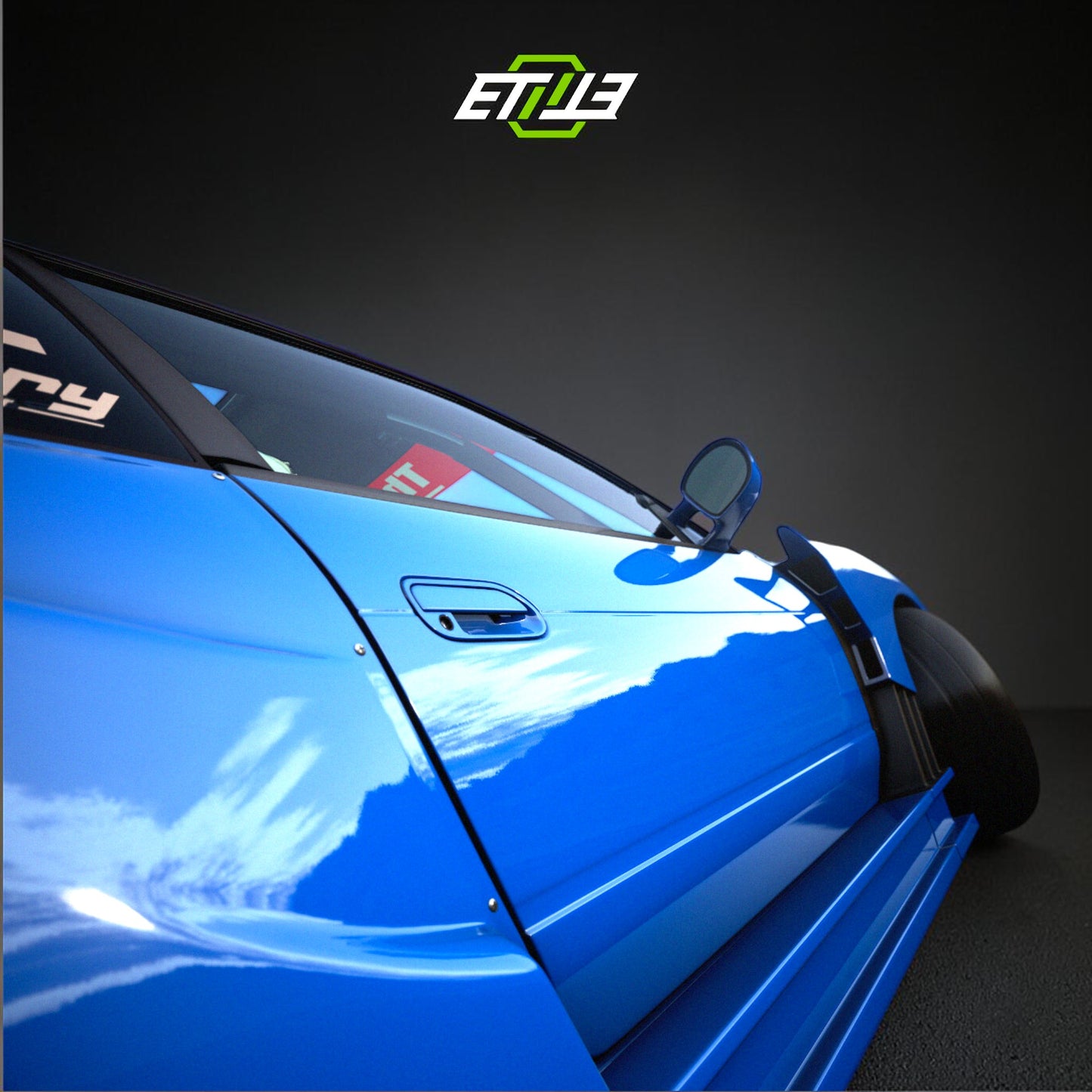 NISSAN 200 SX widebody Body Kit - Photo 4