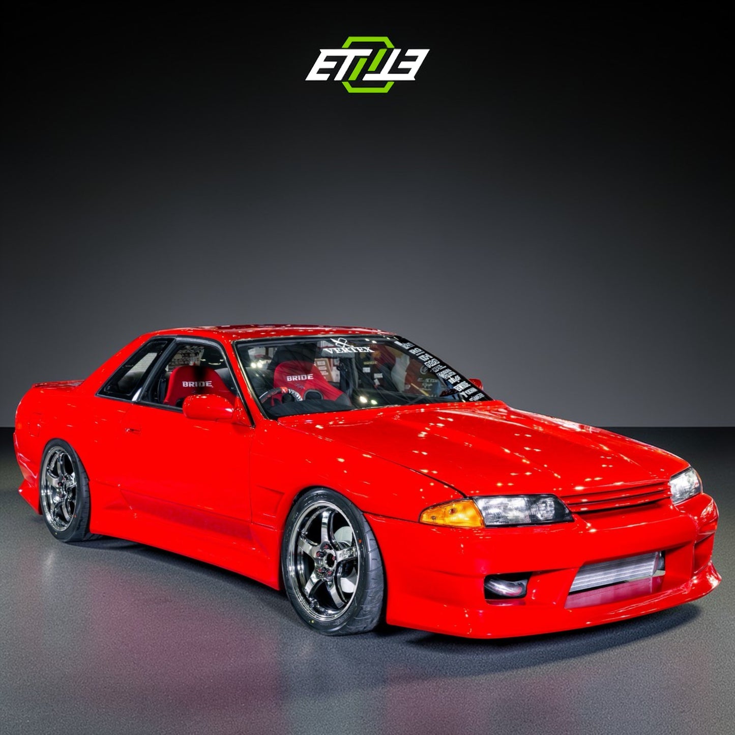 Nissan Skyline R32 GTR ABF Style Carbon Fiber Front Lip | SKU: UNKNOWN-SKU | ID: 10658248360217 | Shopifydevstudio