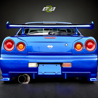 NISSAN SKYLINE R34 GTS (Blue) Body Kit | SKU: ETI-NISSAN-SKY-KIT-FRP | ID: 10658256584985 | Shopifydevstudio