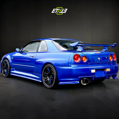 NISSAN SKYLINE R34 GTS (Blue) Body Kit | SKU: ETI-NISSAN-SKY-KIT-FRP | ID: 10658256584985 | Shopifydevstudio