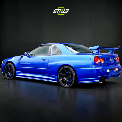 NISSAN SKYLINE R34 GTS (Blue) Body Kit | SKU: ETI-NISSAN-SKY-KIT-FRP | ID: 10658256584985 | Shopifydevstudio