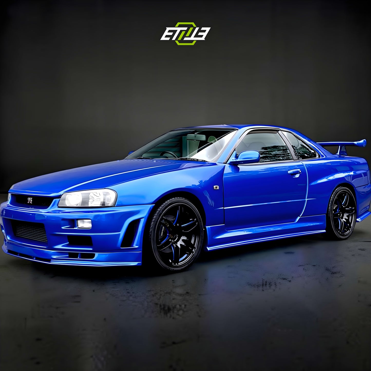 NISSAN SKYLINE R34 GTS (Blue) Body Kit
