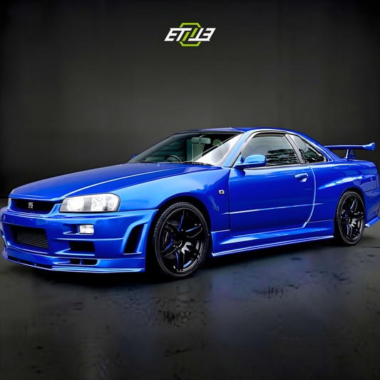NISSAN SKYLINE R34 GTS (Blue) Body Kit