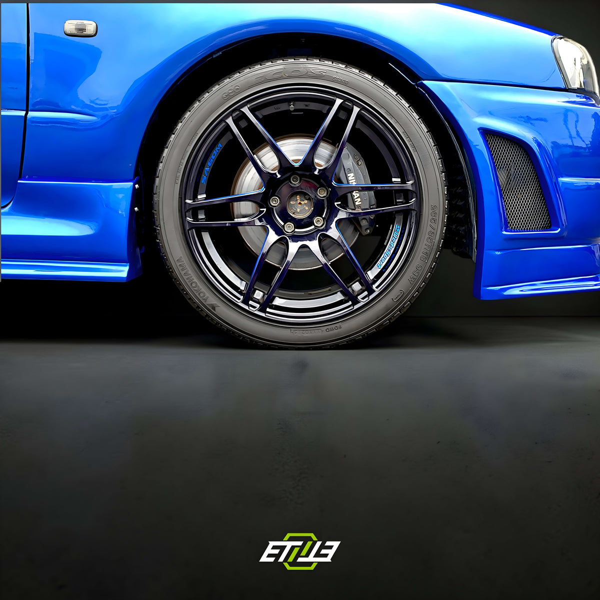 NISSAN SKYLINE R34 GTS (Blue) Body Kit