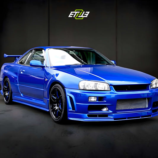 NISSAN SKYLINE R34 GTS (Blue) Body Kit