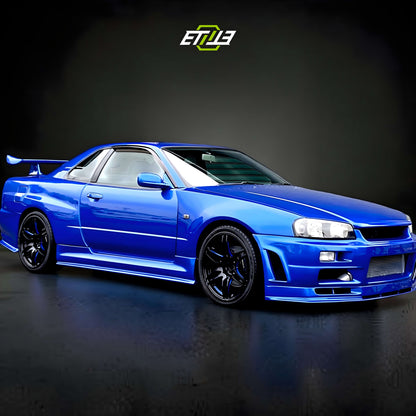 NISSAN SKYLINE R34 GTS (Blue) Body Kit