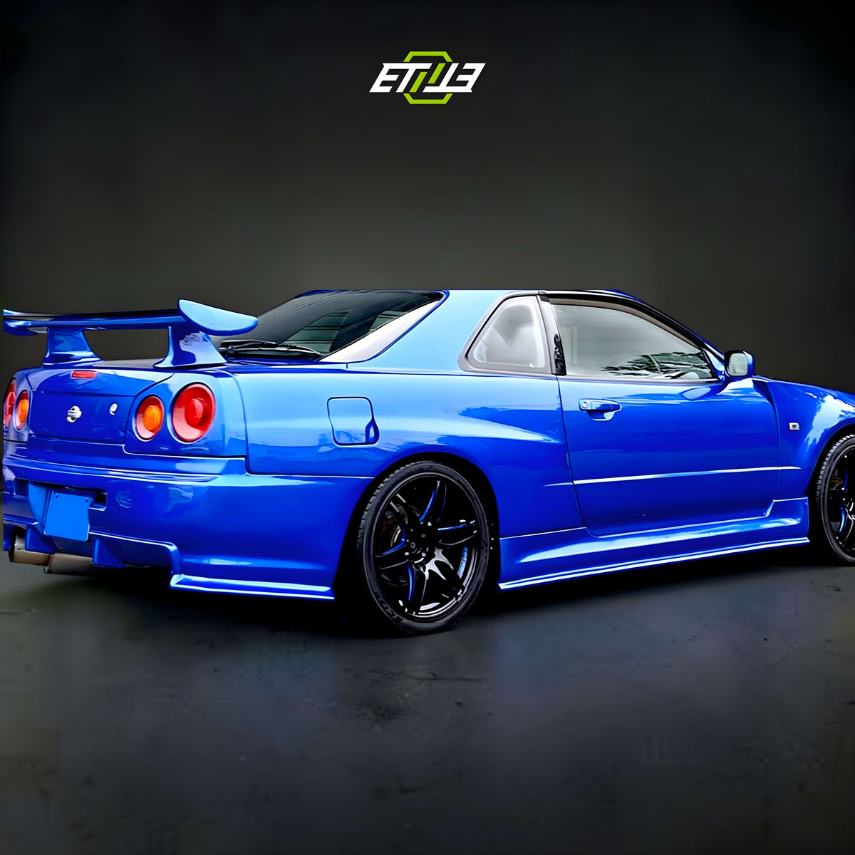 NISSAN SKYLINE R34 GTS (Blue) Body Kit