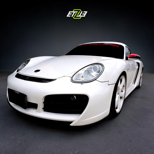 ETi Porsche Cayman 987 TechArt Widebody Kit - Premium Aerodynamics Upgrade