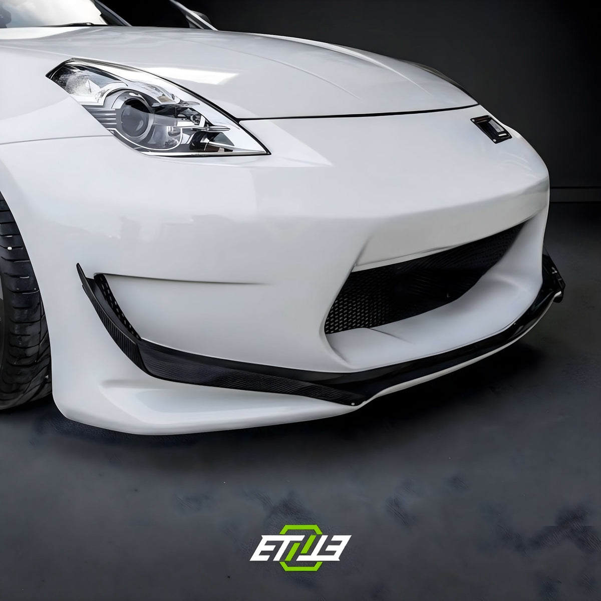 Nissan 350Z Amuse V2 Style 370 Conversion Bumper and Side Skirt Kit