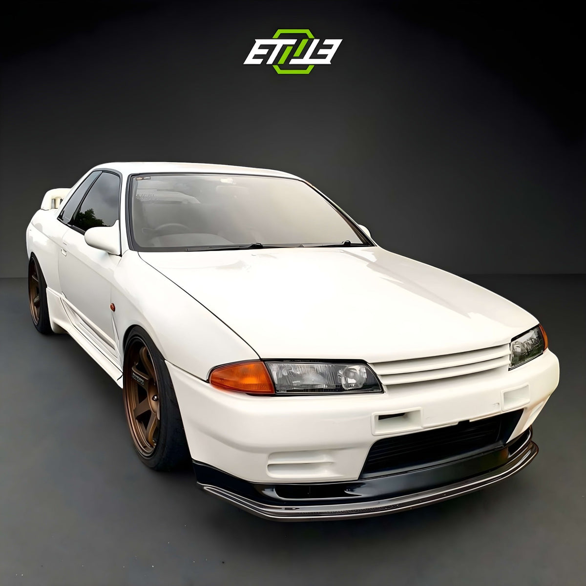 Nissan Skyline R32 GTR ABF Style Carbon Fiber Front Lip