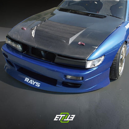 Nissan 200SX D-Max Style Carbon Fiber Hood