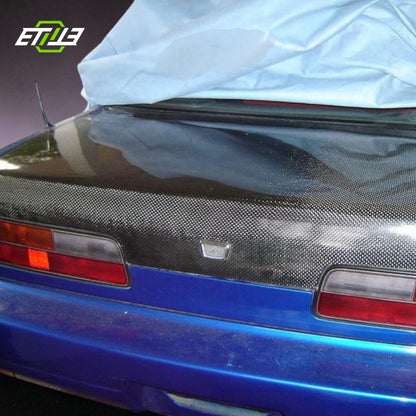 Nissan 200SX OEM Style Carbon Fiber Trunk | SKU: ETI-TN00645-CF | ID: 10658251669785 | Shopifydevstudio