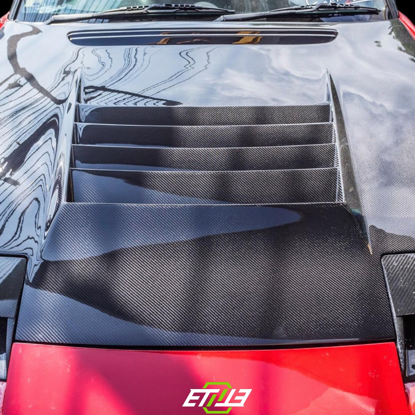 Nissan 200 SX D-Max Style Carbon Fiber Hood - Photo 4