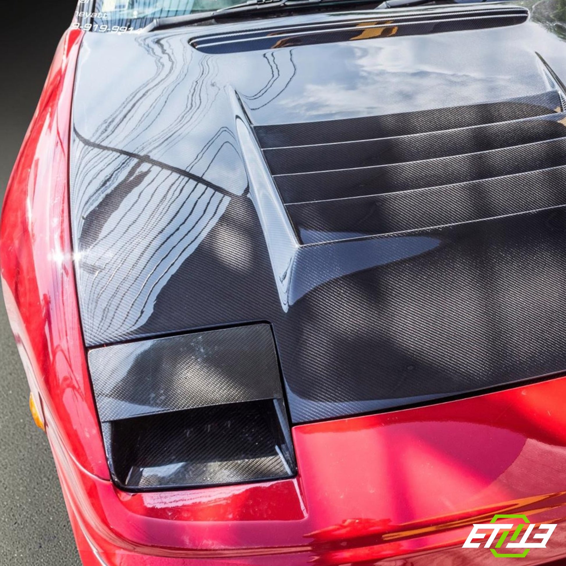 Nissan 200 SX D-Max Style Carbon Fiber Hood - Photo 6