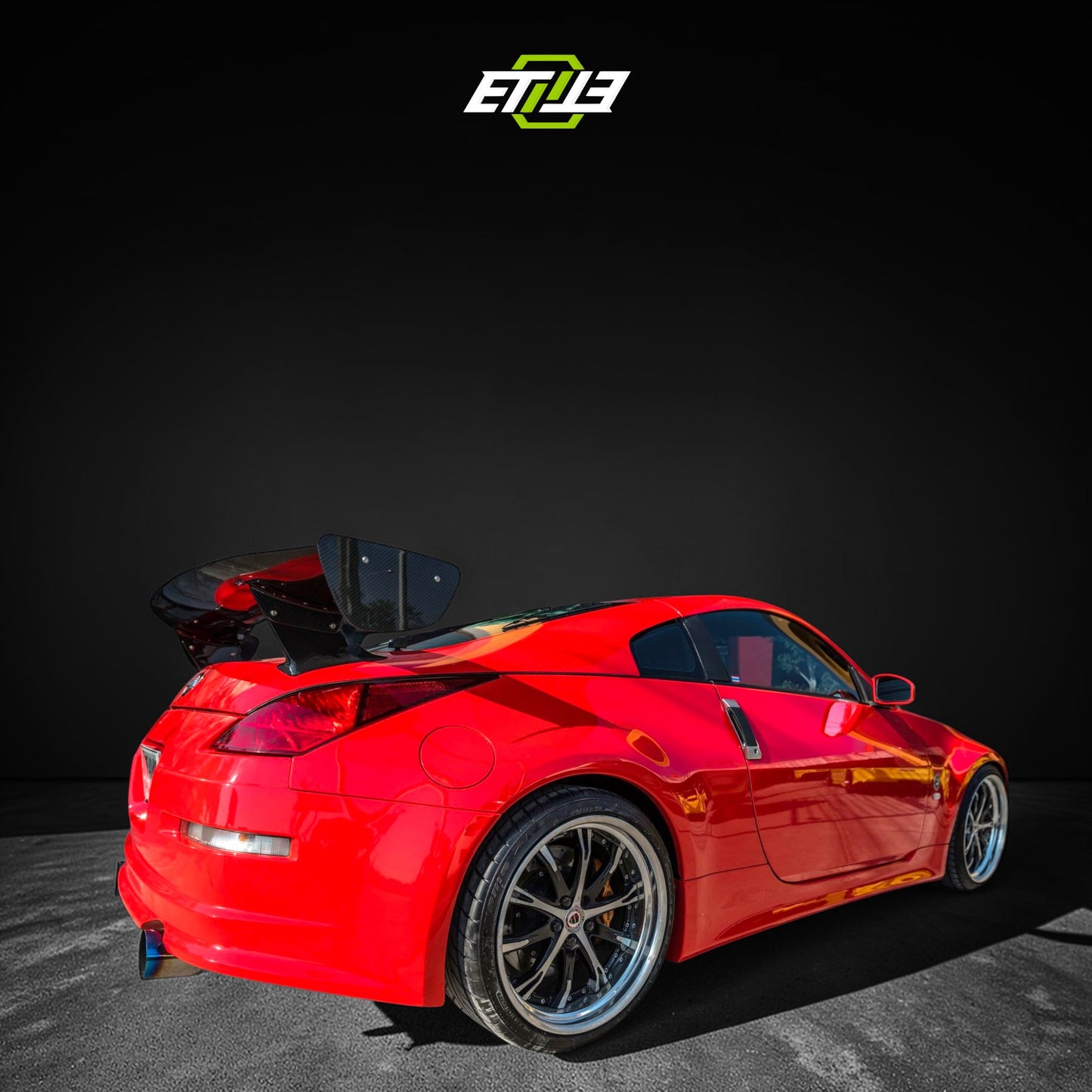 Nissan 350Z ETi Amuse Style Body Kit | SKU: ETI-3377-FIB | ID: 10658253766937 | Shopifydevstudio