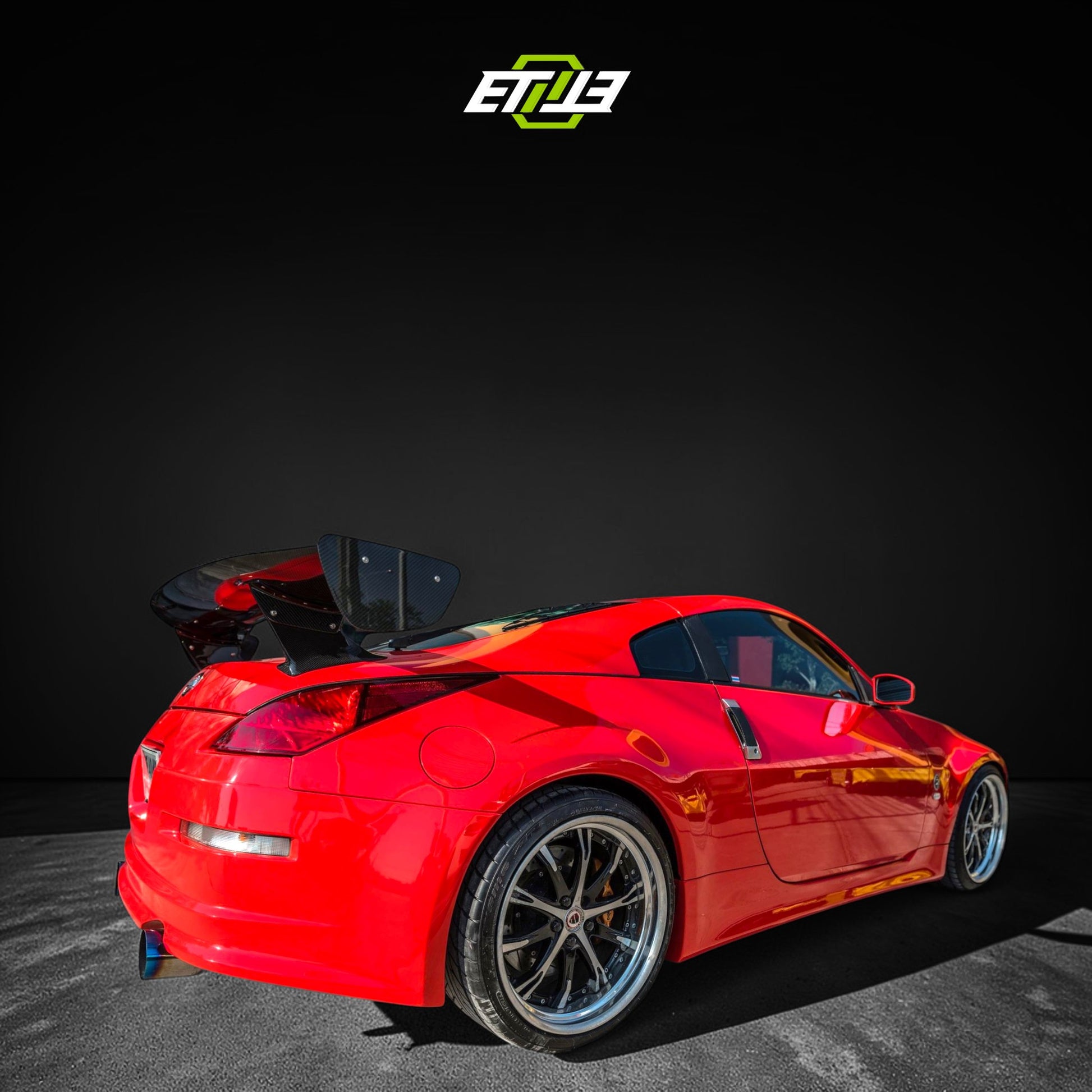 Nissan 350Z Amuse Style Widebody Body Kit | SKU: ETI-NISSAN-350-KIT-FRP | ID: 10658253701401 | Shopifydevstudio