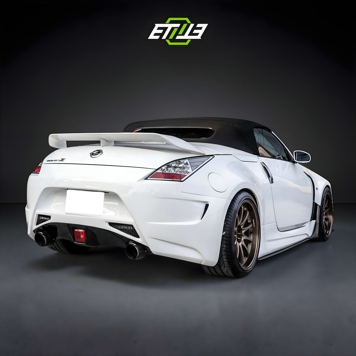 Nissan 350Z Amuse V2 Style 370 Conversion Bumper and Side Skirt Kit