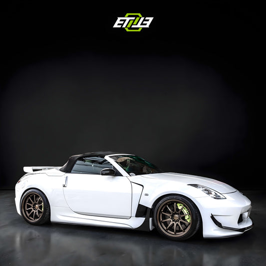 Nissan 350Z Amuse V2 Style 370 Conversion Bumper and Side Skirt Kit