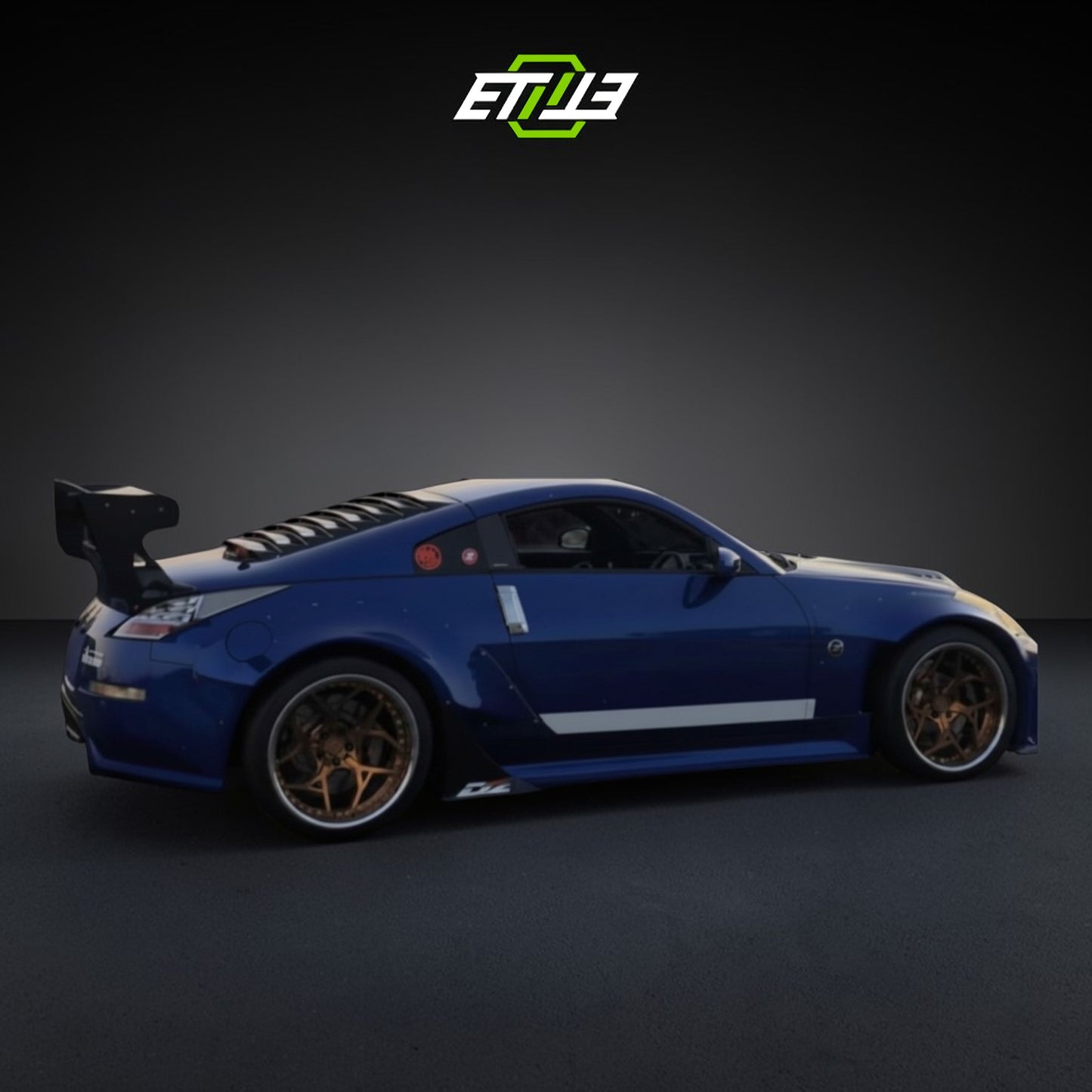 Nissan 350Z Amuse Style Widebody Body Kit - Photo 4