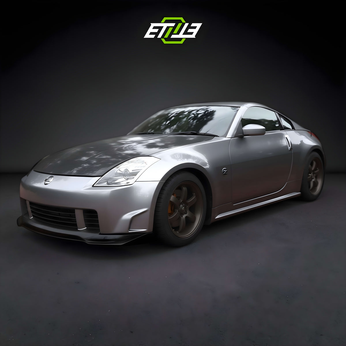 Nissan 350Z Ings+1 Style Lip, Skirt and Spoiler Package