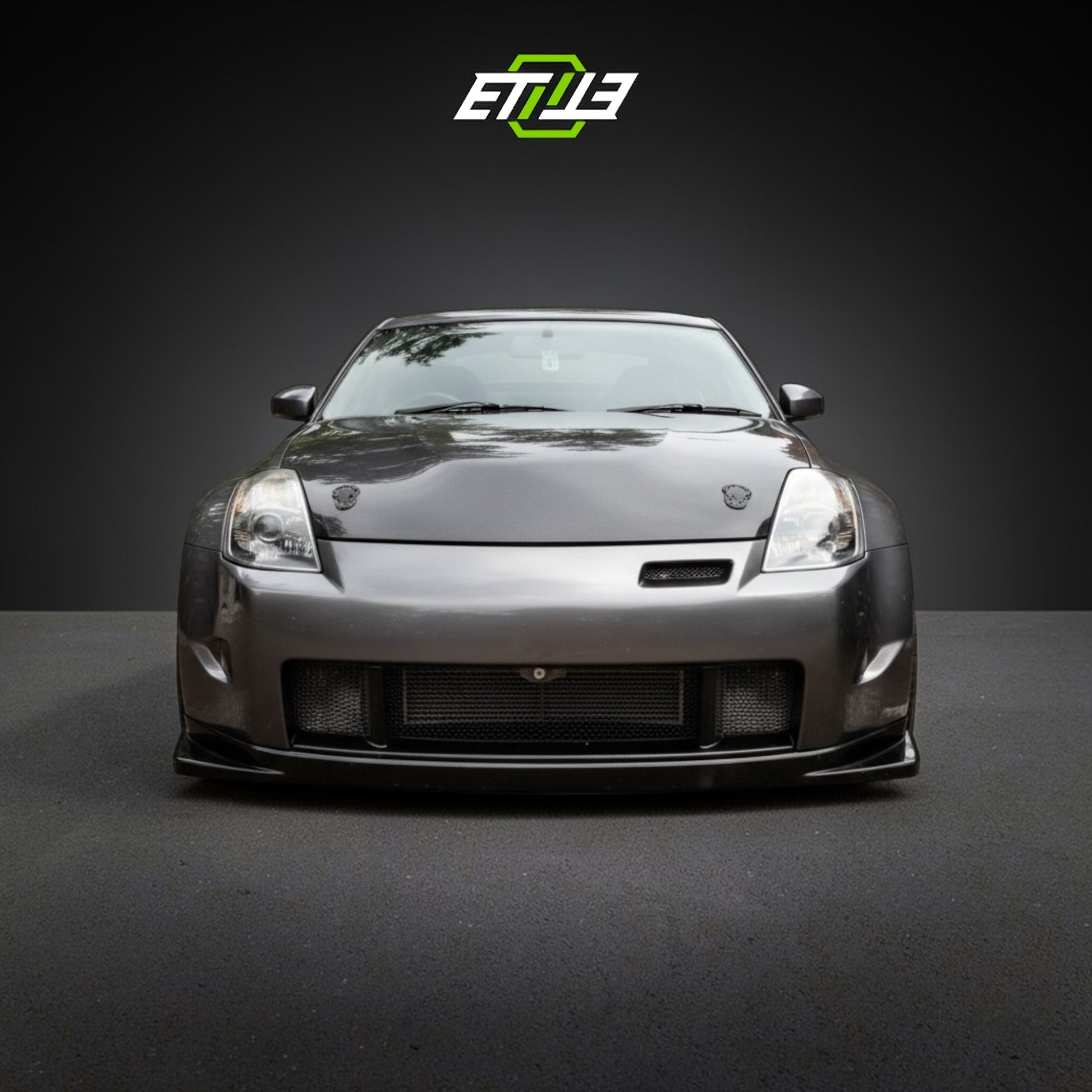Nissan 350Z Ings+1 Style Full Bumper Body Kit | SKU: ETI-NISSAN-350-KIT-FRP | ID: 10658253930777 | Shopifydevstudio