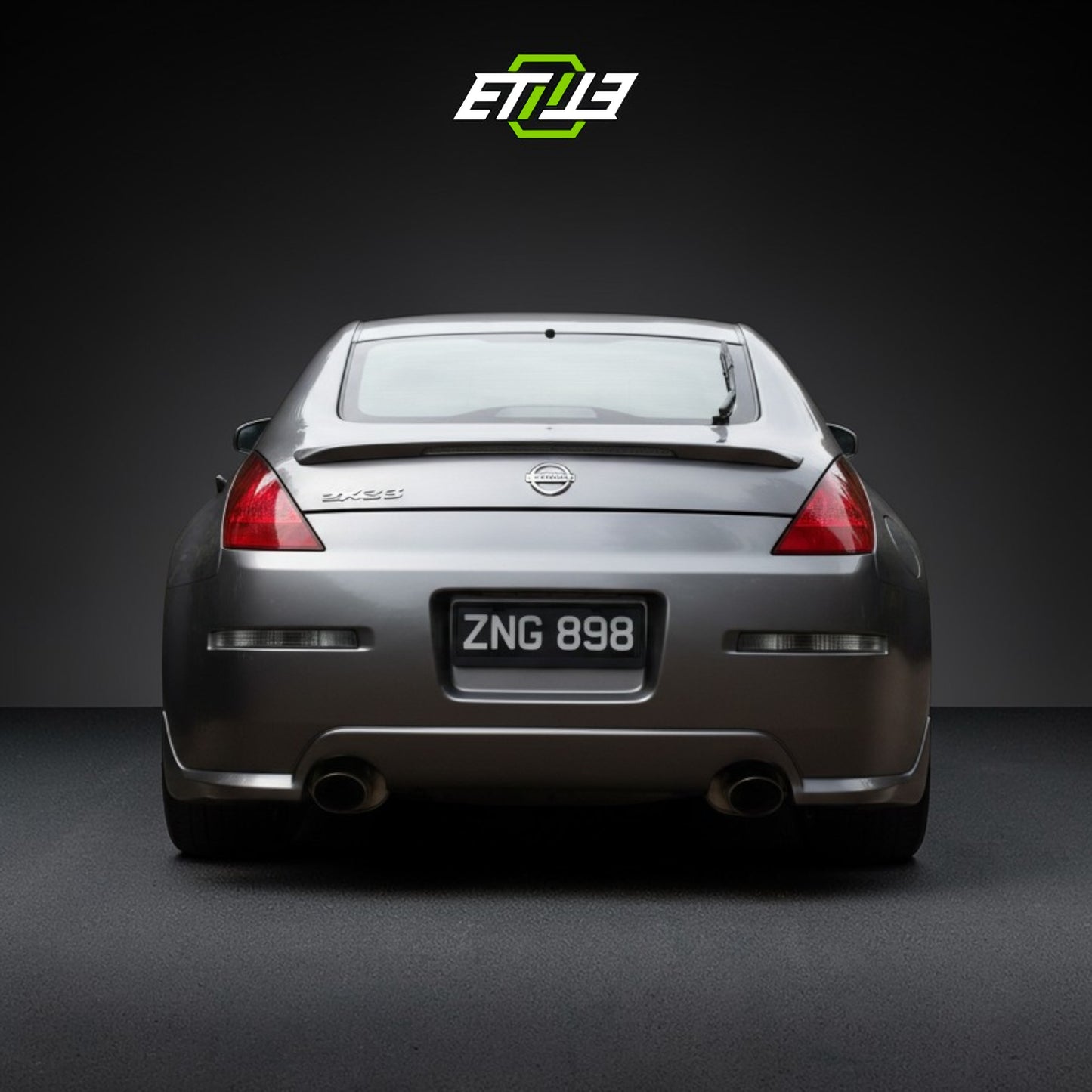 Nissan 350Z Ings+1 Style Full Bumper Body Kit | SKU: ETI-NISSAN-350-KIT-FRP | ID: 10658253930777 | Shopifydevstudio