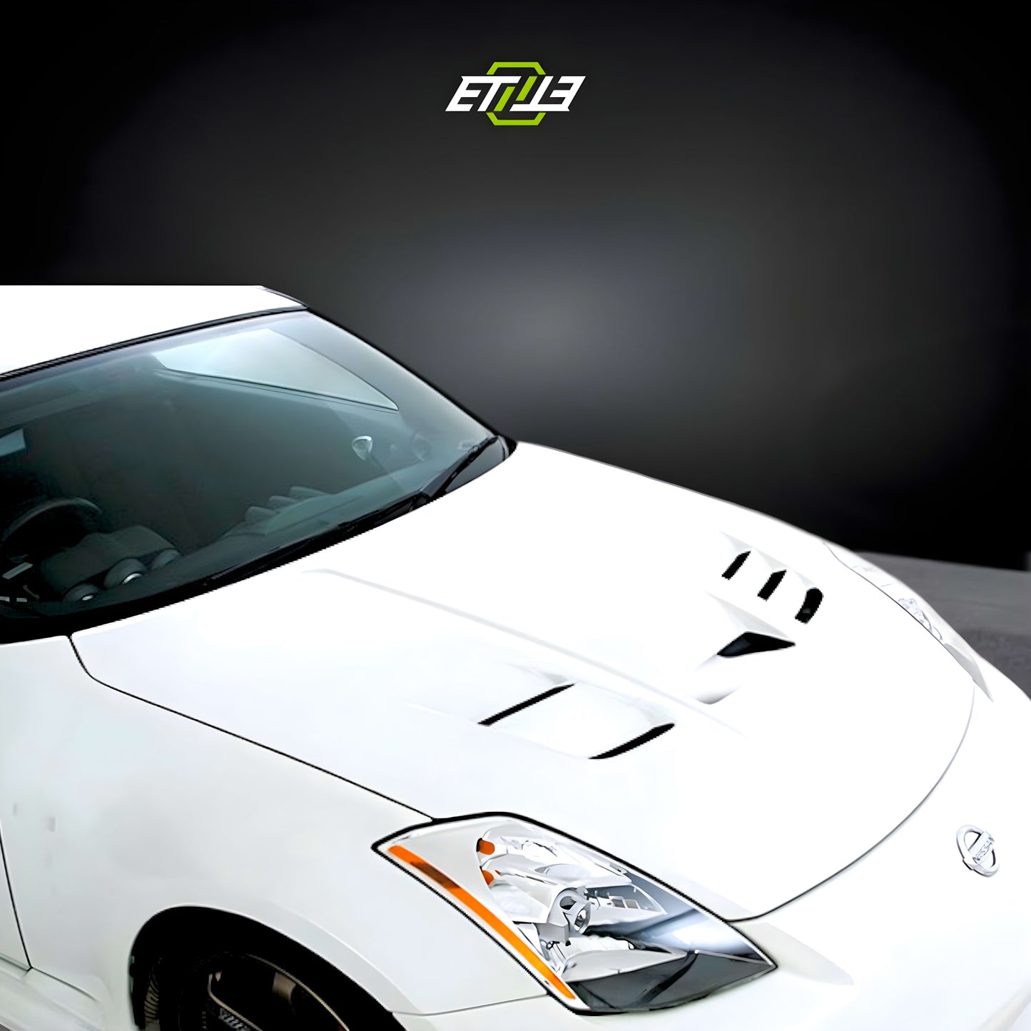 Nissan 350Z Ings Style Carbon Fiber Hood