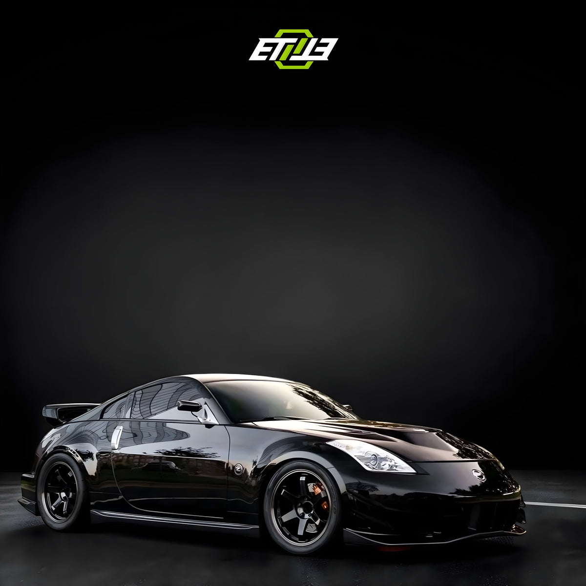 Nissan 350Z MCR Style Canards for Nismo Front Bumper
